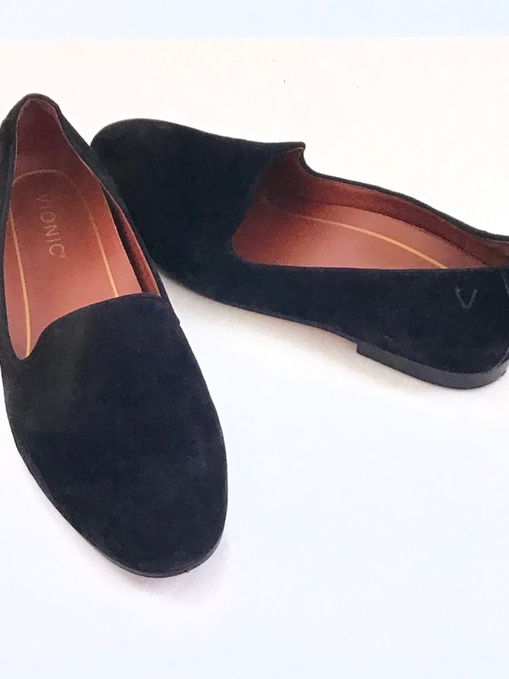 VIONIC Willa Suede Loafer Black Women’s Size 8.5